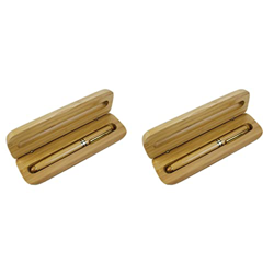 NUOBESTY Juego de Bolígrafos de Madera con Bolígrafo de 2 Uds. características