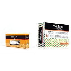 Nuggela & Sulé Ampolla Premium Tratamiento Capilar Anticaída (10 uds. de 10 ml.) + Complemento Alimenticio para el Cabello - 65 gr características