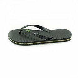 Chanclas mujer,sandalias,adulto,logo Brasil, comodo, para la piscina,playa,casa,ducha. etc (NEGRO, numeric_39) en oferta