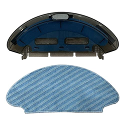 Acbbk Robot Aspirador, Tanque de Agua, mopa, Trapos de Tela compatibles con Isweep X3, repuestos de aspiradora robótica, Accesorios (Color : Blue Blac precio