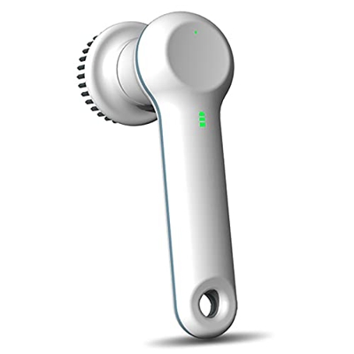 Electric Spin Scrubber, Cordless Rechargeable Electric Cleaning Brush, IPX7 Waterproof, Long Battery Life, Two Speed Regulation, for Floor, Glass and 