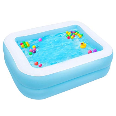 Diifoy Piscina hinchable infantil, PVC grueso hinchable, todo pequeño y adulto, Centro de natación, paissi Piscina para jardín, fiesta de piscina, ver