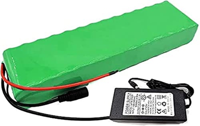 GZYHDC Batería De Litio para Bicicleta Eléctrica De 24V 10000Mah Batería De PVC Impermeable De 10Ah con BMS Y Cargador Apta para Motor De Bicicleta El