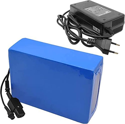 GZYHDC Batería De Bicicleta Eléctrica 12V 24V 36V 48V 60V 72V Batería De Litio 8Ah 10Ah 15Ah 20Ah Batería De Iones De Litio 18650 Motor 1000W para Sco
