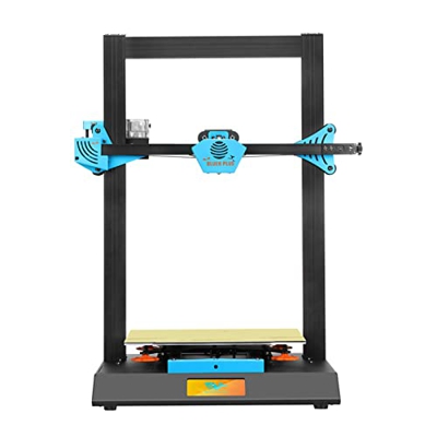 Impresora 3D Industrial, Unidad Paso a Paso Reemplazable de Gran Tamaño, Enchufe de la UE, Impresora FDM de Nivelación Automática de 100‑240 V, Cablea
