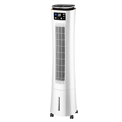 DEKD Aire Acondicionado Portatil Mini refrigeradores evaporativos Ventilador de Pedestal Tranquilo for casa/Dormitorio/Dormitorio/Oficina