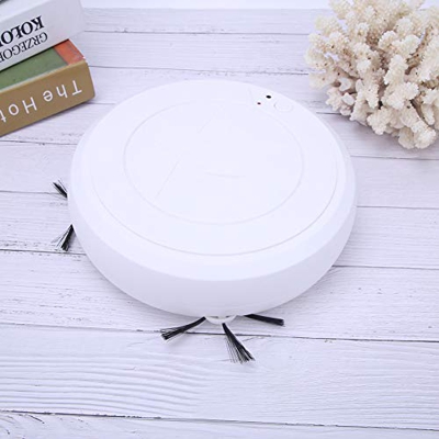 Janzoom Robot de Barrido de Diseños Ligeros Y Compactos, Aspiradora Robótica, Reduce el Estrés Doméstico Madre para el Dormitorio del Hogar de Adultos