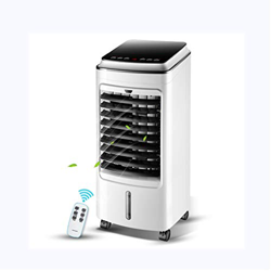 DEKD Aire Acondicionado Portatil Mini refrigeradores evaporativos oscilando el Ventilador de enfriamiento del Ventilador evaporativo de Aire for habit características