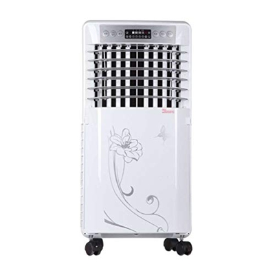 DEKD Aire Acondicionado Portatil Mini refrigerador de Aire Oscilador Ventilador de enfriamiento Evaporativo Enfriador de Aire for habitación pequeña, 