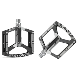 Pedal de Bicicleta de Aleación de Aluminio CNC, Pedales de Bicicleta Plataforma Ancha Antideslizante 2 Piezas Fácil de Instalar Rosca Estándar Resiste precio