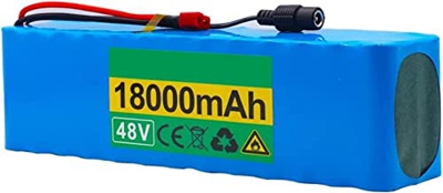 GZYHDC Paquete Batería De Iones De Litio para Bicicleta Eléctrica De 48V 13S3p 18Ah, Batería De Alta Potencia 700W Bicicleta Eléctrica, con Cargador Y