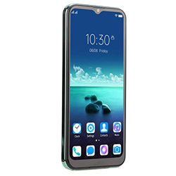 Jopwkuin Face ID Smartphone, Face ID 13MP Cámara 4GB RAM 64GB ROM 6.53in HD Pantalla 4000mAh Batería Desbloqueada Smartphone para Juego(Verde) características