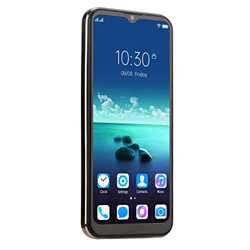 Jopwkuin Face ID Smartphone, Face ID 13MP Cámara 4GB RAM 64GB ROM 6.53in HD Pantalla 4000mAh Batería Desbloqueada Smartphone para Juego(Oro) en oferta