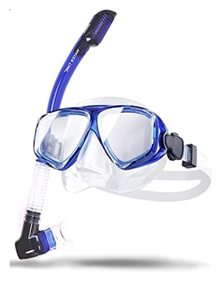 QHYTL Máscaras de Buceo Snorkeling Full-View Snorkeling Equipo de Snorkeling Fabricado