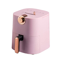 Freidora, Wetie 4.5 Quart Freidora de aire pequeño, aerodinámico de aceite 5 en I menos de 1300 W Pizza de pizza de horno de aire, cesta antiadherente en oferta