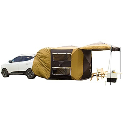 NICEYY Carpa para portón Trasero de SUV, Carpa Trasera para Exteriores, Caja de camión, Carpa para camión Carpa automática al costado del automóvil,Su