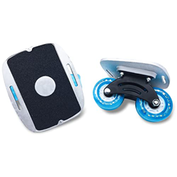 SYCARPET Placa de Patines de Deriva, Placa de Patines de Deriva de Carretera con Rueda Azul y luz de Flash, Tabla Dividida de Patinaje de Deriva portá características