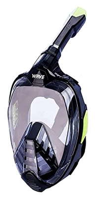 QHYTL Máscaras de Buceo Snorkel Unisex Equipo de Buceo de Alta definición Hecho de Material de Silicona Natación Impermeable y antivaho