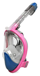 QHYTL Máscaras de Buceo Buceo Conjunto de esnórquel Completamente seco Equipo de Buceo de Cara Completa para Principiantes 4 Colores Natación con esnó precio