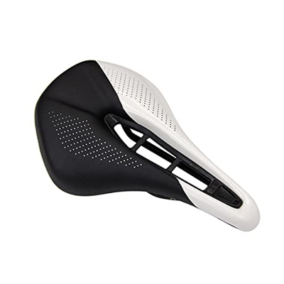 Cojín de Asiento de Bicicleta Asiento de Bicicleta de Bicicleta Ancha Sin Nariz Sillín de Bicicleta de montaña PU Cojín de Asiento Suave Transpirable 