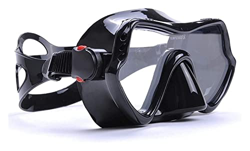 QHYTL Máscara de esnórquel de Buceo Máscaras de Buceo Profesionales Equipo de Deportes acuáticos de visión Amplia Gafas de Buceo subacuáticas características