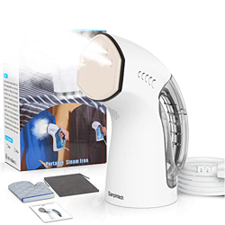 Sanpintech Plancha Vertical Vapor, Plancha de Ropa Vertical en Uso Húmedo y Seco, 1000W, 250ml Depósito Desmontable, Calentamiento Rápido, Apagado aut precio