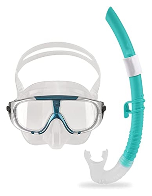 QHYTL Máscaras de Buceo Equipo de Snorkel Snorkel Completamente seco Resistente a caídas y Duradero Cómodo Buceo Natación Hecho