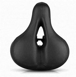 Asiento de Bicicleta Cojín Asiento de Bicicleta, Asiento Trasero de Bicicleta MTB PU Cojín Suave de Cuero Asiento Trasero Asiento de Bicicleta en oferta