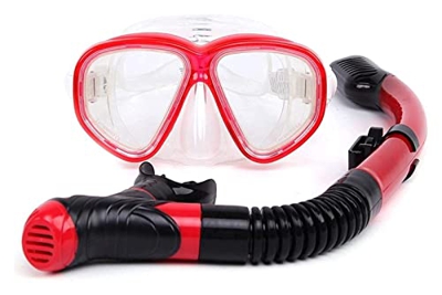 QHYTL Máscaras Snorkeling Mask Snorkeling Snorkel Set Anti Niebla Vidrio Templado Scuba Snorkeling Mask Gear Scuba Diving Máscaras Equipo de Piscina