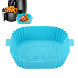 Olla De Silicona Para Freidora De Aire Con Asa | Accesorios Para Horno De Cocción Reutilizables Resistentes Al Calor, Cesta De Transporte De Silicona  características