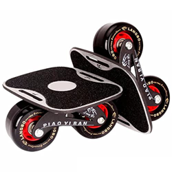 SYCARPET Patineta Dividida Rodillo portátil Placa de Patines de Deriva de Carretera Tablero Antideslizante Material de aleación de Aluminio con Ruedas precio