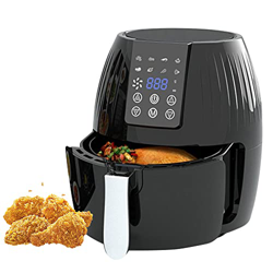 FAJIA Freidora de Aire 5.5L Inteligencia Multifuncional Hogar Gran Capacidad 1300W Gran Potencia de Fuego Temporización Pantalla táctil LCD Freidora d en oferta