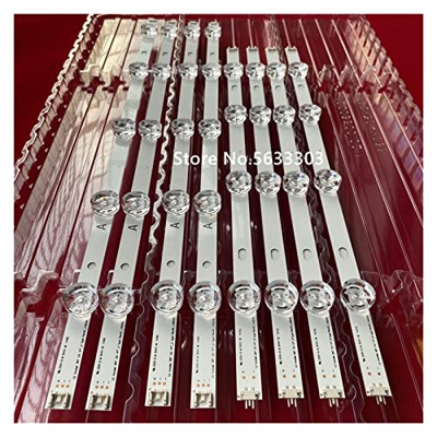 YAKESTYLE Piezas reemplazables- 5 Kits. DIRIGIÓ Flight Strip Compatible con TV LG 47" innotek DRT 3.0 47"47LB6300 47GB6500 47LB652V 4 7LB650V LC470DUH