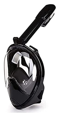 QHYTL Máscara de Buceo Máscara de Buceo Campo de visión Amplio de Alta definición Equipo de Buceo Snorkel Completamente seco Utilizado para Adultos y 