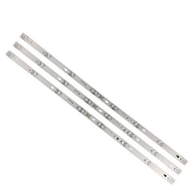 YEOYS L40p1a-f Bar Luminoso TOT-40D2900-3x8-3030C YHA-4C-LB4008-YH07J Longitud Total 6 9cm 3 Barras de luz compatibles for TCL Luz
