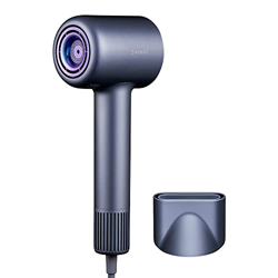 Secador de pelo profesional ZHIBAI para secado rápido, 1800 W, de iones de alta velocidad con potente motor CA, ligero para viajes y salón en oferta