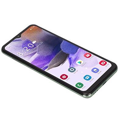 Jopwkuin Teléfono Celular Desbloqueado, Desbloqueo Facial 4GB RAM 64GB ROM 6.52in 4000mAh Batería Teléfono Inteligente Quad Core para Adultos(Verde)