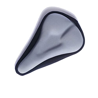 Cojín para Asiento de Bicicleta Asiento para sillín de Bicicleta, Cojín para Asiento de Bicicleta Accesorios para Bicicletas (Gris)