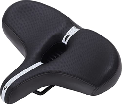 Asiento universal for bicicleta, asiento for bicicleta, cómodo asiento ancho for bicicleta for hombres y mujeres Cojín for bicicleta transpirable de c en oferta