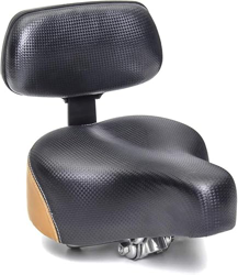 Asiento universal de confort for bicicleta, asiento delantero de sillín de bicicleta universal con respaldo, almohadilla for bicicleta, asiento de bic características