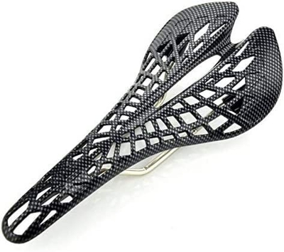 Bicicleta Confort Asiento Universal, Fibra De Carbono Carretera De Montaña Sillín De Bicicleta Venas Bicicleta De Carreras Bicicleta Asiento De Sillín