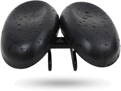Asiento universal cómodo for bicicleta, cojín ancho for bicicleta Cómodo Extra ancho grande Sin nariz Sin presión Asiento for bicicleta Sillín ergonóm en oferta
