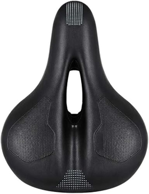 Utopone Asiento Universal cómodo for Bicicleta, Asiento de Bicicleta de montaña, Asiento cómodo for Bicicleta, Asiento Grueso y Transpirable, Gel for 