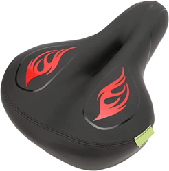 Asiento universal for bicicleta, sillín for bicicleta Cojín de asiento suave Gel de sílice grueso incorporado Cojín de efecto súper a prueba de golpes en oferta