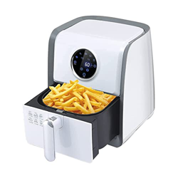 Air Fryer 3.2 Qt, cocina saludable, fácil de usar, acero inoxidable antiadherente, pantalla táctil digital con 7 funciones de cocina con temporizador  precio