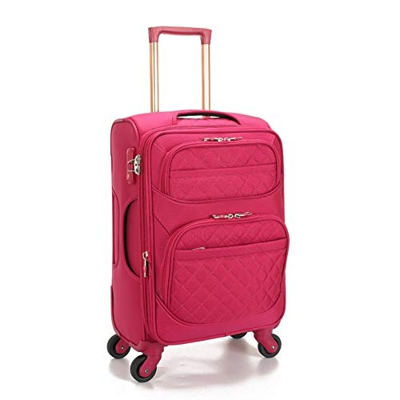 WANWEN International Expansible Spinner Maleta de Mano, Azul (Color : Rose Red, Size : 41 * 68 * 28cm) Little Surprise