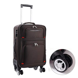 WANWEN Maleta de Cabina Equipaje de Mano Maletas Bolsa de Viaje Peso Ligero Maleta de Mano aprobada por Ryanair Trolley Ruedas giratorias de 360 ​​Gra precio