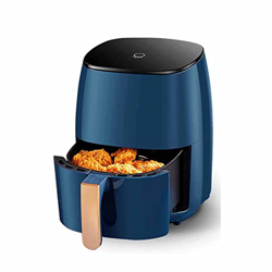 Desconocido Freidora de Aire, Olla eléctrica sin Aceite, Pantalla táctil holográfica, Cesta Antiadherente con 8 preajustes de Cocina, 1300W en oferta