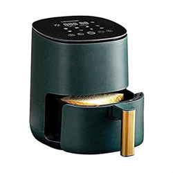 Freidora de aire, freidora de aire pequeño, menos airfryer de aceite, cocina de pizza de horno de aire de 1400 W, cesta antiadherente de alevines, sob precio