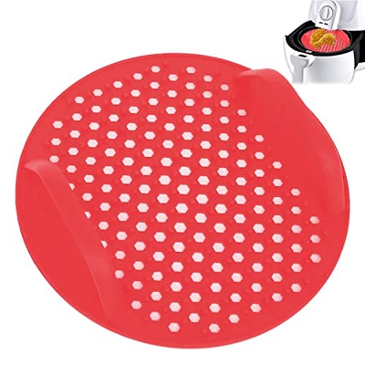 Siimred Alfombrilla Antiadherente de Silicona para freidora,Olla de Silicona para freidora de Aire Reutilizable y Resistente al Calor | Accesorios par